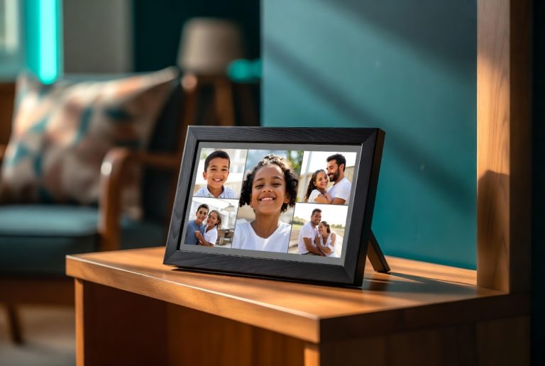 Aura Carver Digital Frame Review: The Digital Photo Frame That Finally Replaced Our Refrigerator Gallery
